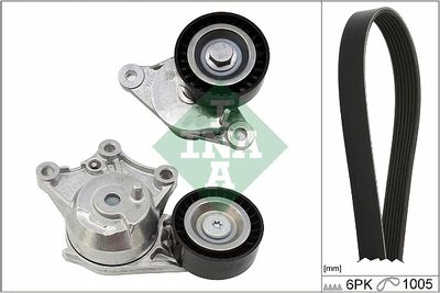 V-Ribbed Belt Set Schaeffler INA 529 0358 10