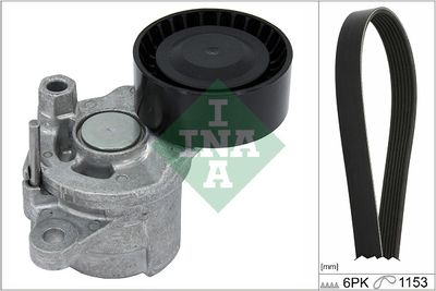 V-Ribbed Belt Set Schaeffler INA 529 0379 10