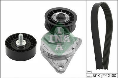 V-Ribbed Belt Set Schaeffler INA 529 0385 10