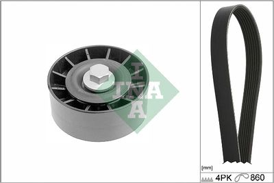 V-Ribbed Belt Set Schaeffler INA 529 0392 10