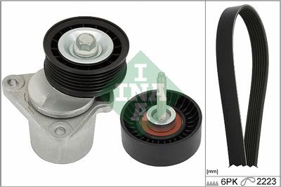 V-Ribbed Belt Set Schaeffler INA 529 0393 10