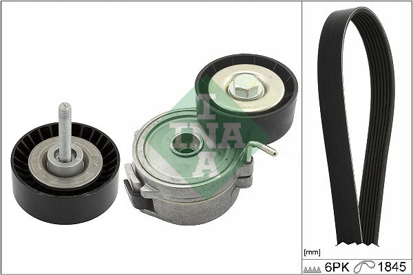 Schaeffler INA 529 0395 10 V-Ribbed Belt Set