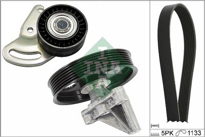 V-Ribbed Belt Set Schaeffler INA 529 0396 10