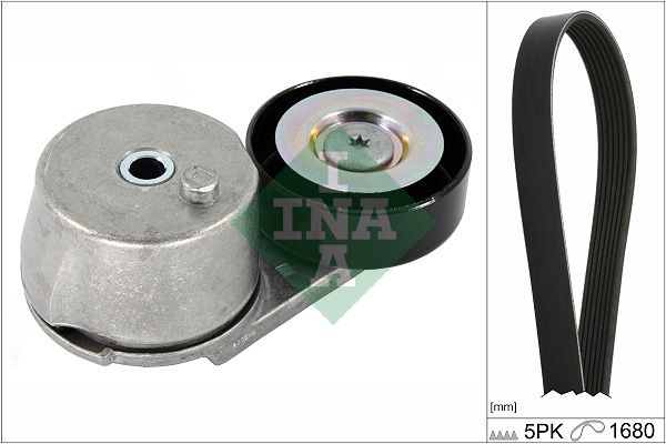 Schaeffler INA 529 0409 10 V-Ribbed Belt Set