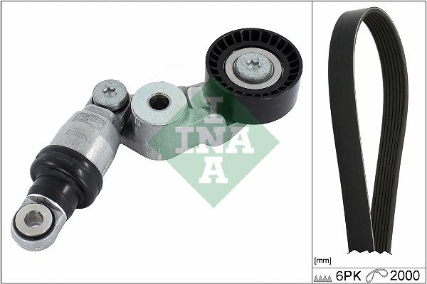 Schaeffler INA 529 0413 10 V-Ribbed Belt Set