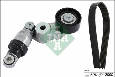 V-Ribbed Belt Set Schaeffler INA 529 0413 10