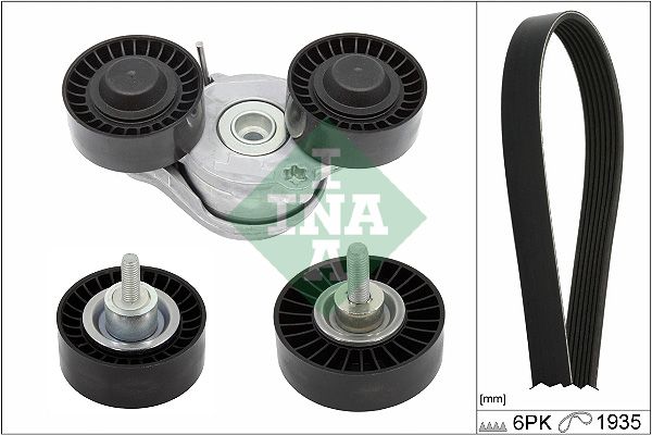 Schaeffler INA 529 0426 10 V-Ribbed Belt Set