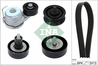 V-Ribbed Belt Set Schaeffler INA 529 0430 10