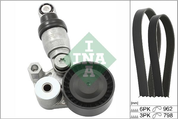 Schaeffler INA 529 0431 10 V-Ribbed Belt Set