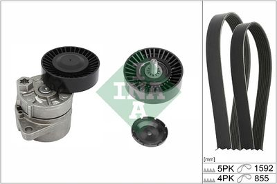 V-Ribbed Belt Set Schaeffler INA 529 0439 10