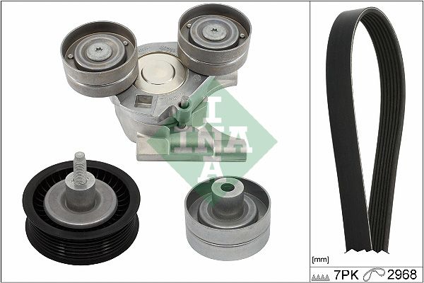 Schaeffler INA 529 0442 10 V-Ribbed Belt Set