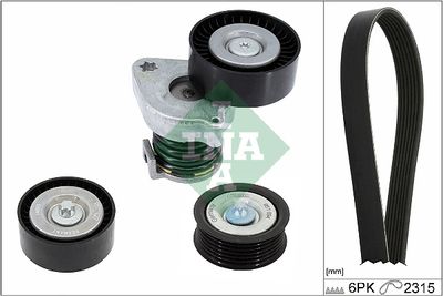 V-Ribbed Belt Set Schaeffler INA 529 0444 10