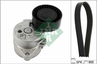 V-Ribbed Belt Set Schaeffler INA 529 0458 10
