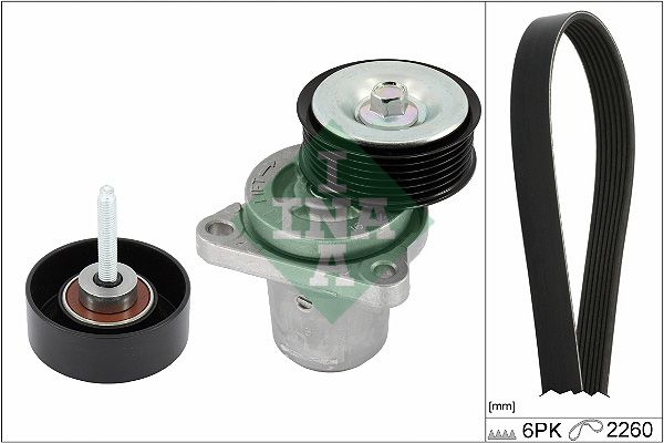 Schaeffler INA 529 0461 10 V-Ribbed Belt Set