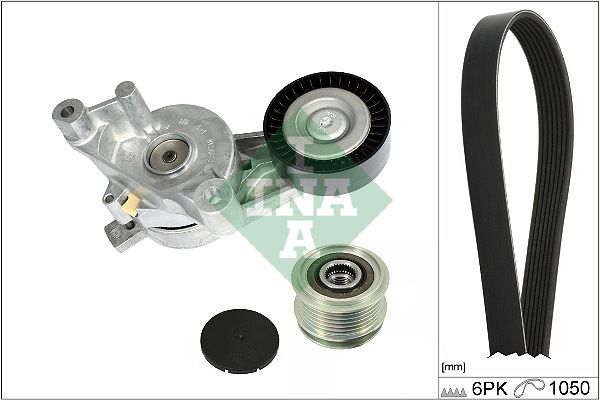 Schaeffler INA 529 0468 20 V-Ribbed Belt Set