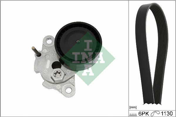 Schaeffler INA 529 0476 10 V-Ribbed Belt Set