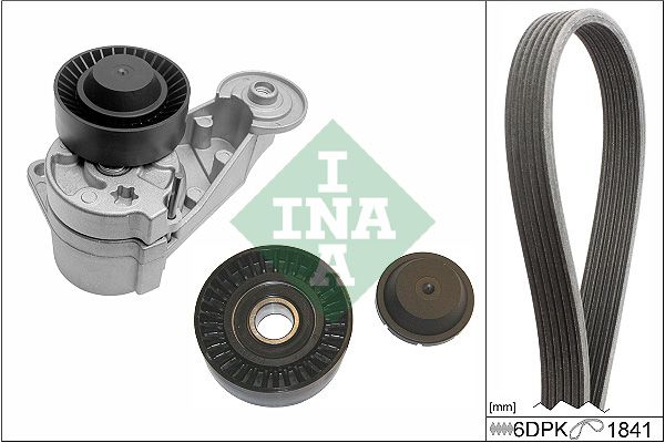 Schaeffler INA 529 0480 10 V-Ribbed Belt Set