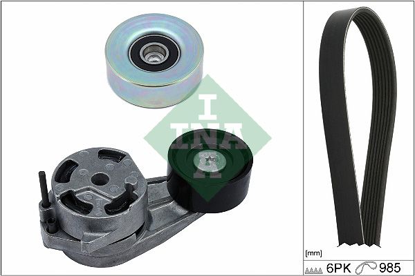 Schaeffler INA 529 0482 11 V-Ribbed Belt Set