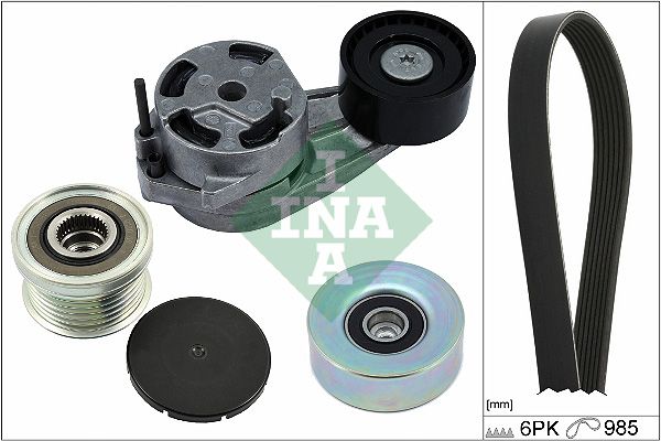 Schaeffler INA 529 0482 20 V-Ribbed Belt Set