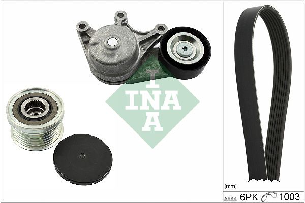 Schaeffler INA 529 0483 20 V-Ribbed Belt Set