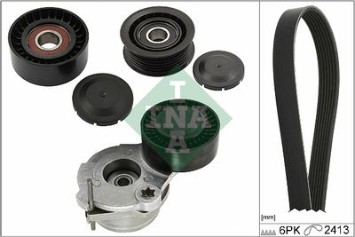 V-Ribbed Belt Set Schaeffler INA 529 0484 10