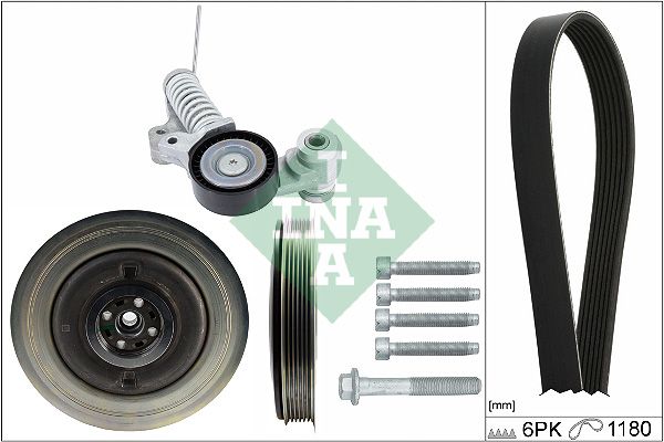 Schaeffler INA 529 0485 21 V-Ribbed Belt Set