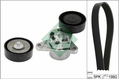 V-Ribbed Belt Set Schaeffler INA 529 0487 10