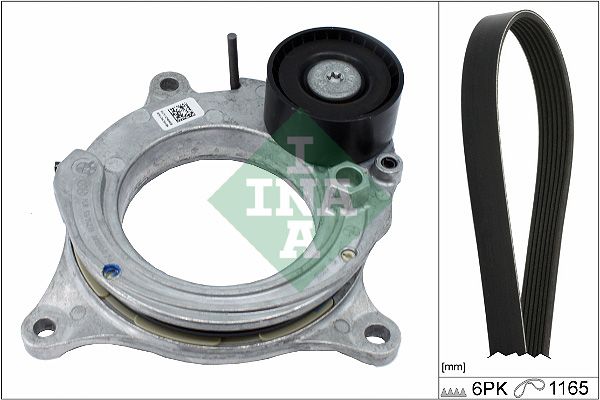 Schaeffler INA 529 0488 10 V-Ribbed Belt Set