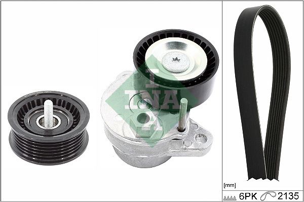 Schaeffler INA 529 0494 10 V-Ribbed Belt Set