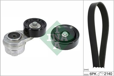 V-Ribbed Belt Set Schaeffler INA 529 0497 10
