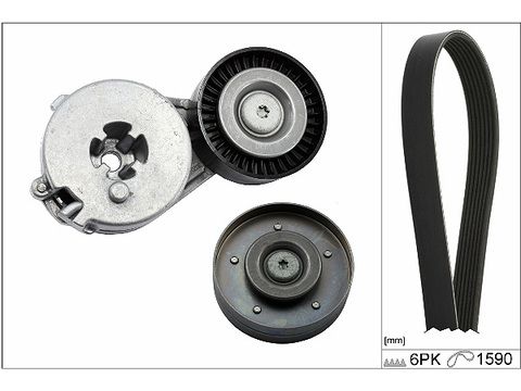 Schaeffler INA 529 0500 10 V-Ribbed Belt Set