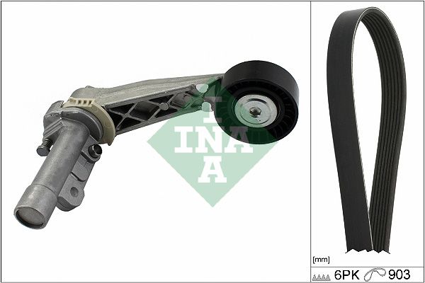 Schaeffler INA 529 0504 10 V-Ribbed Belt Set
