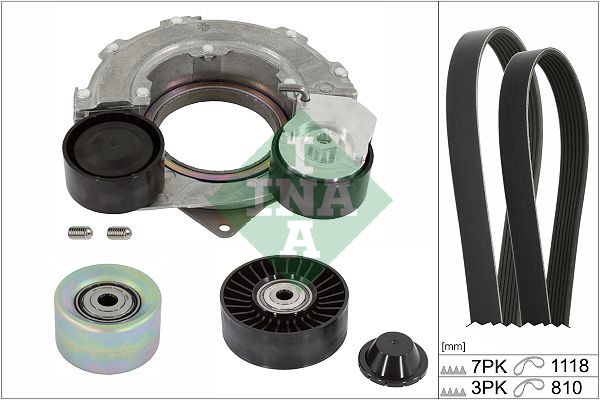 Schaeffler INA 529 0508 10 V-Ribbed Belt Set