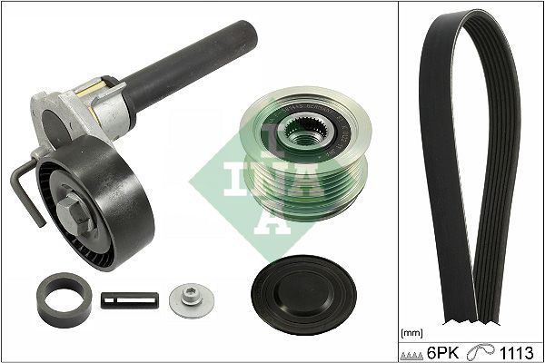 Schaeffler INA 529 0514 20 V-Ribbed Belt Set
