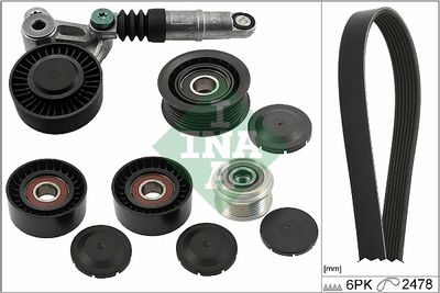 V-Ribbed Belt Set Schaeffler INA 529 0520 20