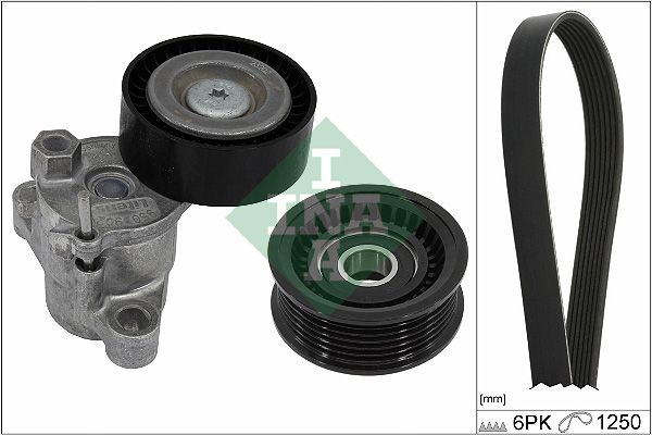 Schaeffler INA 529 0525 10 V-Ribbed Belt Set