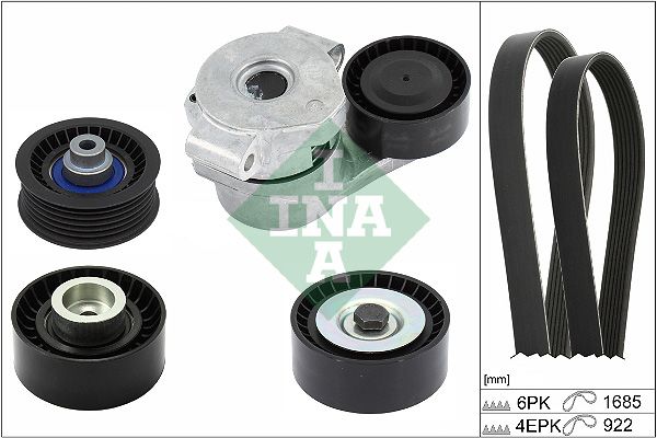 Schaeffler INA 529 0526 10 V-Ribbed Belt Set