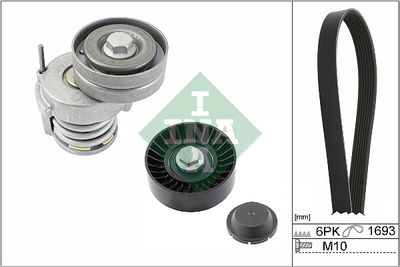 V-Ribbed Belt Set Schaeffler INA 529 0534 10