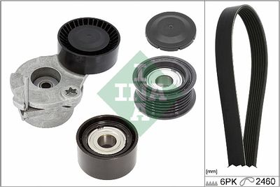 V-Ribbed Belt Set Schaeffler INA 529 0538 10