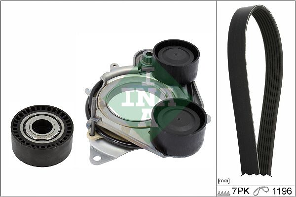Schaeffler INA 529 0542 10 V-Ribbed Belt Set