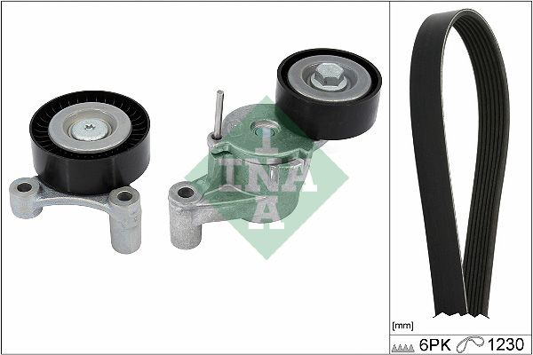 Schaeffler INA 529 0548 10 V-Ribbed Belt Set