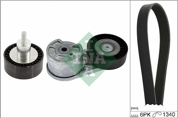 Schaeffler INA 529 0551 10 V-Ribbed Belt Set