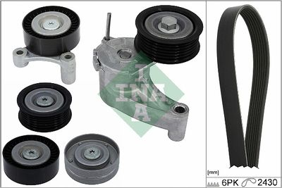 V-Ribbed Belt Set Schaeffler INA 529 0554 10