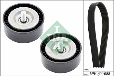 V-Ribbed Belt Set Schaeffler INA 529 0558 10