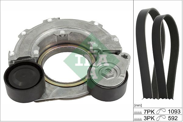 Schaeffler INA 529 0561 10 V-Ribbed Belt Set