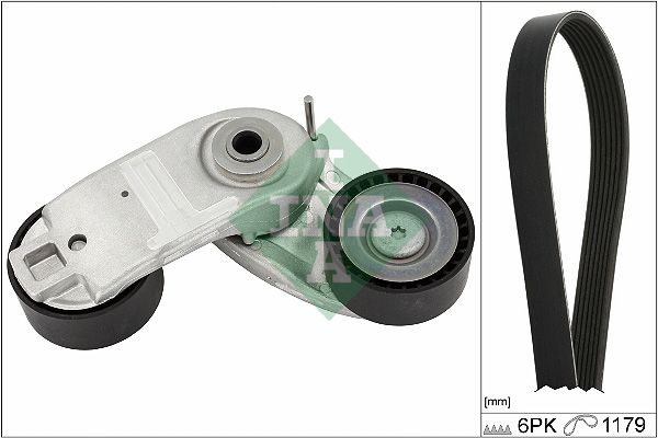 Schaeffler INA 529 0569 10 V-Ribbed Belt Set