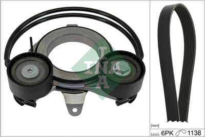 V-Ribbed Belt Set Schaeffler INA 529 0571 10