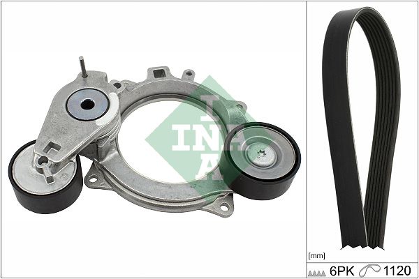 Schaeffler INA 529 0573 10 V-Ribbed Belt Set