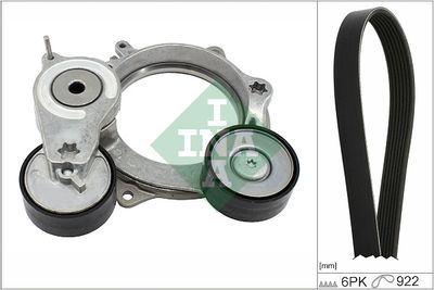 V-Ribbed Belt Set Schaeffler INA 529 0574 10