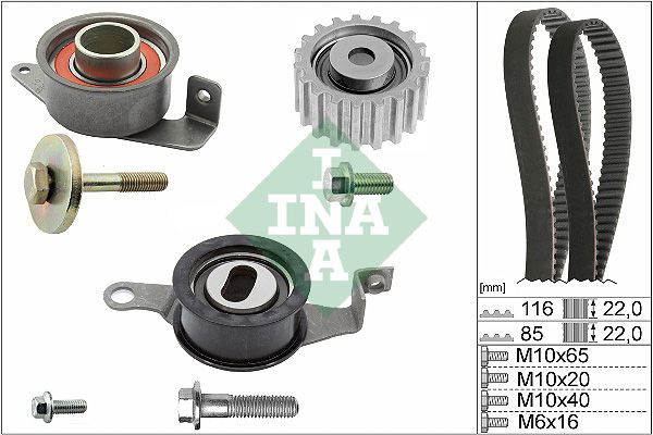 Schaeffler INA 530 0010 10 Timing Belt Kit
